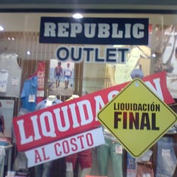 Republic Outlet - La vidriera
