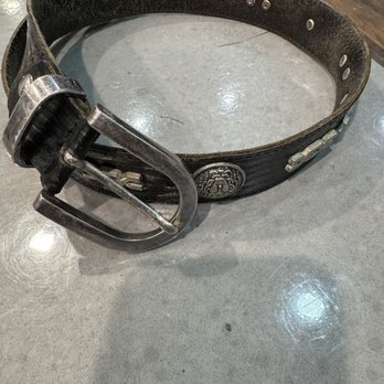 Shoe Doctor - This Versace Belt was headed for the trashcan. Now it is back in my swag collection. - Shoe Repair Near Me - Los Angeles, California Shoe Doctor - This Versace Belt was headed for the trashcan. Now it is back in my swag collection. - Shoe Repair Near Me - Los Angeles, California