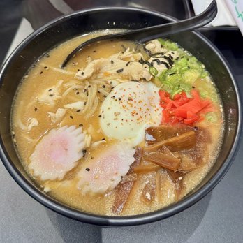 Zushi Sushi and Ramen - Spicy chicken ramen bowl - Sushi Bars Near Me - St. Louis, Missouri Zushi Sushi and Ramen - Spicy chicken ramen bowl - Sushi Bars Near Me - St. Louis, Missouri
