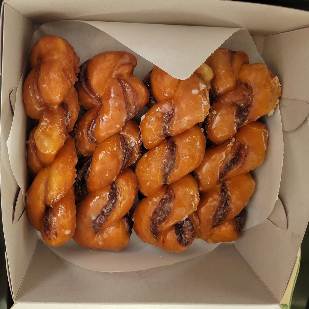 Donut Time - The most AMAZING CINNAMON DONUT TWISTS EVER! You will enjoy EVERY BITE, ESPECIALLY IF THEY ARE WARMED UP A LITTLE! - Donuts Near Me - Sacramento, California