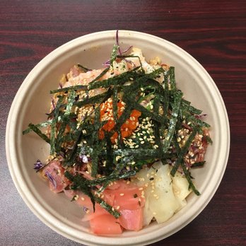 Poke Poke - Signature Ocean Feats Poke. Regular size. - Poke Near Me - Madison, Wisconsin Poke Poke - Signature Ocean Feats Poke. Regular size. - Poke Near Me - Madison, Wisconsin