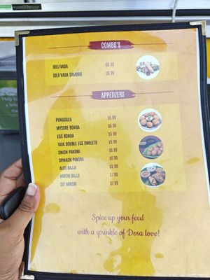 Menu photo 2 Dosa Place Sterling, VA
