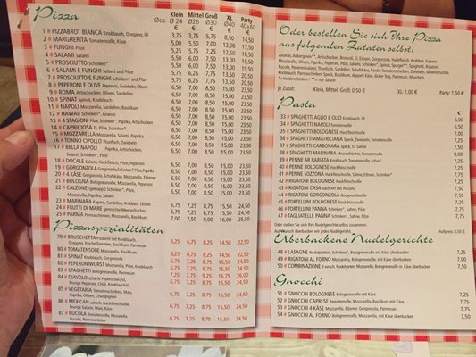 Menu photo 1 Bella Napoli Weinheim, BW