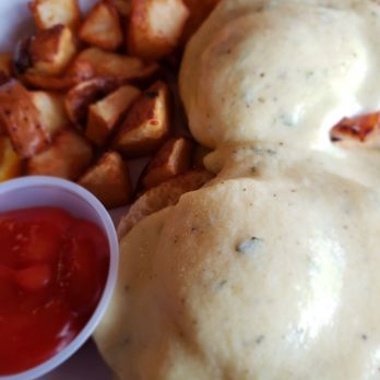 Luna's Bistro - One of the eggs benedict - American Near Me - Bellingham, Washington Luna's Bistro - One of the eggs benedict - American Near Me - Bellingham, Washington