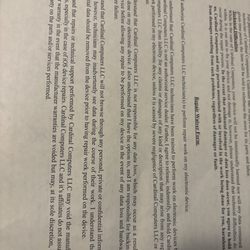 Cardinal Computers Phone Sales & Repair - Waiver