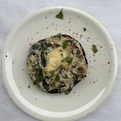 Karma Kawiarnia - This mushroom tart is fantastic. My friends came late and the store was out of it. Very popular one.