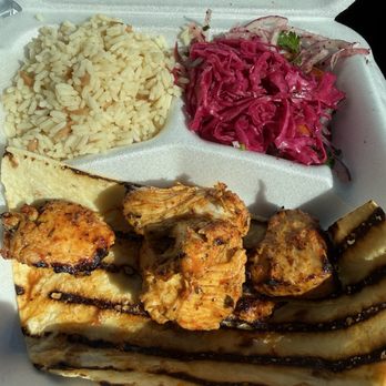 Steak & Kebab - Chicken kebab on gf wrap - Mediterranean Near Me - Johns Creek, Georgia Steak & Kebab - Chicken kebab on gf wrap - Mediterranean Near Me - Johns Creek, Georgia