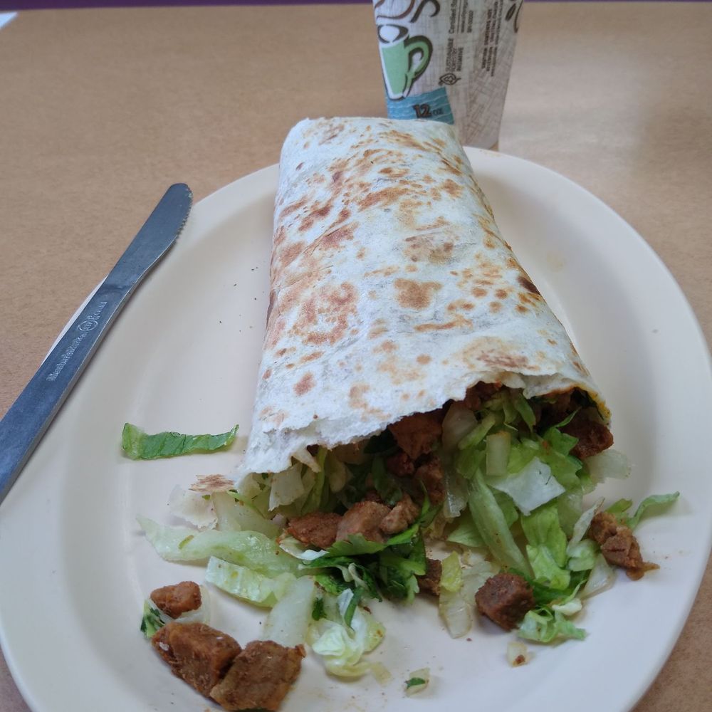 Burrito King - Cross-section of my steak burrito ordered without cheese or sour cream. Add onions. - Mexican Near Me - Columbus, Nebraska Burrito King - Cross-section of my steak burrito ordered without cheese or sour cream. Add onions. - Mexican Near Me - Columbus, Nebraska