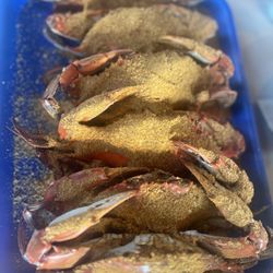 Half a pound crabs really good