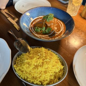 ROOH - Saffron Rice, one side dish was ~good for 3-4 people. Rooh Butter Chicken - Indian Near Me - San Francisco, California ROOH - Saffron Rice, one side dish was ~good for 3-4 people. Rooh Butter Chicken - Indian Near Me - San Francisco, California