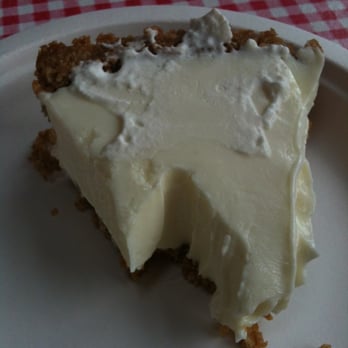 Moby Dick's - Half eaten Key Lime Pie. It's delicious! - Seafood Near Me - Wellfleet, Massachusetts