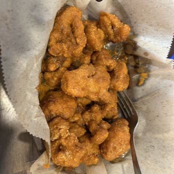 Smoked - Spicy Buffalo Fried Cauliflower Bites - Chicken Wings Near Me - Windham, Maine Smoked - Spicy Buffalo Fried Cauliflower Bites - Chicken Wings Near Me - Windham, Maine