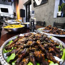 SV Lounge - The Smoked Wings are perfectly seasoned & have become my personal favorite.