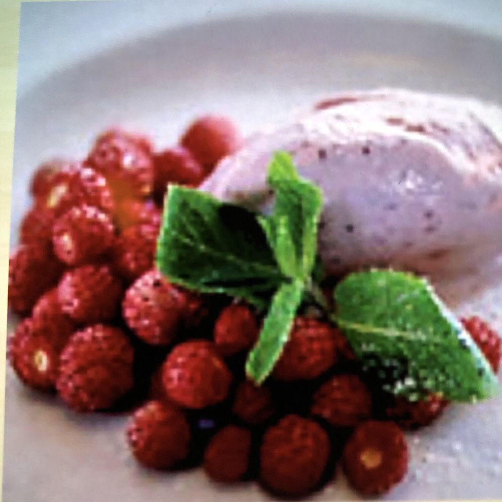 Jungsik - Wild strawberry tart - Korean Near Me - New York, New York Jungsik - Wild strawberry tart - Korean Near Me - New York, New York