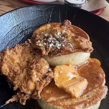 Hold Out Brewing - Japanese pancakes  fried chicken - Brewpubs Near Me - Austin, Texas