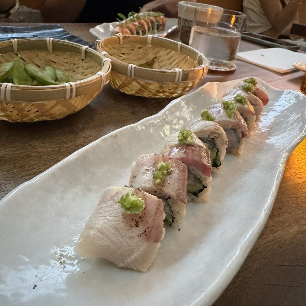 Namo - Yellowtail Roll - Japanese Near Me - Dallas, Texas Namo - Yellowtail Roll - Japanese Near Me - Dallas, Texas