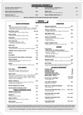 Menu photo 1 The Boot Factory Coburg, VIC