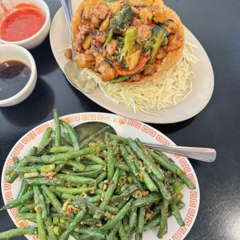 Szechuan Chinese Restaurant - Sautéd green beans and the the birds nest a 10/10 - Cantonese Near Me - Fort Worth, Texas Szechuan Chinese Restaurant - Sautéd green beans and the the birds nest a 10/10 - Cantonese Near Me - Fort Worth, Texas