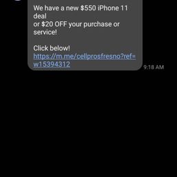 Spam from the retail store Spam from the retail store
