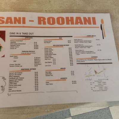 Roohani-Lasani Grocery, Halal Meat, & Restaurant by null