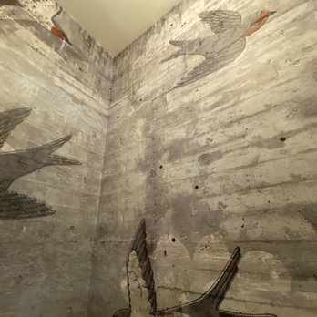 Recast Homes - Crazy wallpaper in half bath. - General Contractors Near Me Recast Homes - Crazy wallpaper in half bath. - General Contractors Near Me