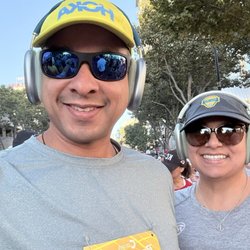 Getting ready for the run