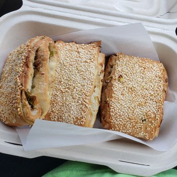 Bao Bei - Toasted Sesame & Scallion Breads Toasted Sesame Bread filled with fragrant scallion flavor. Crispy on the outside, soft on the inside. - Taiwanese Near Me - Rockville, Maryland Bao Bei - Toasted Sesame & Scallion Breads Toasted Sesame Bread filled with fragrant scallion flavor. Crispy on the outside, soft on the inside. - Taiwanese Near Me - Rockville, Maryland