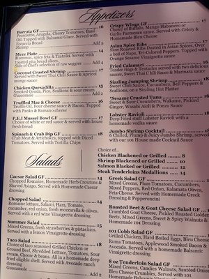 Menu photo 8 101 Ocean Lauderdale-by-the-Sea, FL