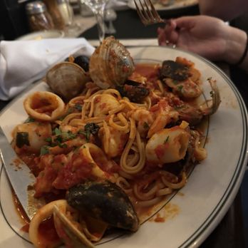 Tony's Di Napoli - Linguini With Seafood - Italian Near Me - New York, New York Tony's Di Napoli - Linguini With Seafood - Italian Near Me - New York, New York