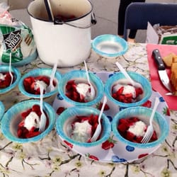 Farmers Market - Pomona Valley - Free strawberry shortcake!