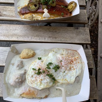 Biscuit Bitch - Smokin' hot bitch (top) and an easy bitch (bottom). - Breakfast & Brunch Near Me - Seattle, Washington Biscuit Bitch - Smokin' hot bitch (top) and an easy bitch (bottom). - Breakfast & Brunch Near Me - Seattle, Washington