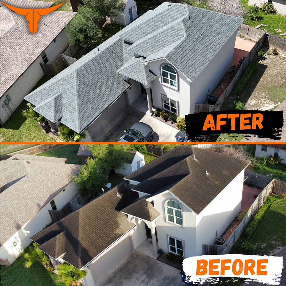 Slide of Longhorn Roofing
