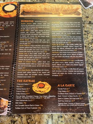 Menu photo 6 Mi Tequila Petoskey, MI