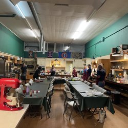 Truffles & Trifles - Seating area and rear cooking stations