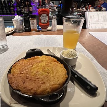 Jack Stack Barbecue - Freight House - Smoked jalapeño cornbread with honey butter - Barbeque Near Me - Kansas City, Missouri Jack Stack Barbecue - Freight House - Smoked jalapeño cornbread with honey butter - Barbeque Near Me - Kansas City, Missouri