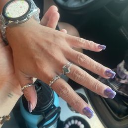 Cat eye jelly nails! Cat eye jelly nails!