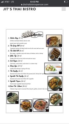 Menu photo 6 Jit's Thai Bistro Spencer, IN Menu photo 6 Jit's Thai Bistro Spencer, IN