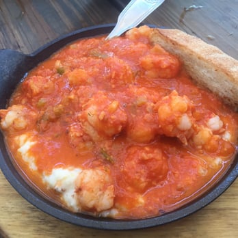 Bosscat Kitchen & Libations - Shrimp and grits. My favorite! - New American Near Me - Irvine, California