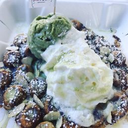 Green Tea Waffle