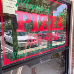 a sign in the window a sign in the window