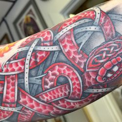 Seven Swans - Tattoo by Melissa