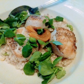 Meddlesome Moth - Seared Scallop Risotto - Bars Near Me - Dallas, Texas Meddlesome Moth - Seared Scallop Risotto - Bars Near Me - Dallas, Texas