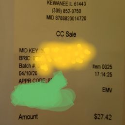 Proof of purchase