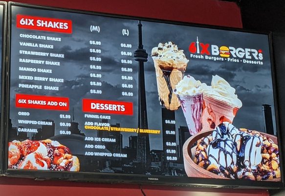 Menu photo 4 6ix Burgers Markham, ON