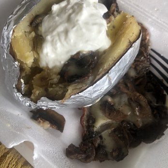 Taqueria La Esquina - Baked Potato without the meat. - Tacos Near Me - Tucson, Arizona Taqueria La Esquina - Baked Potato without the meat. - Tacos Near Me - Tucson, Arizona