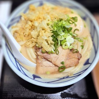 Marugame Udon - Creamy (tonkatsu) udon - Japanese Near Me - Tukwila, Washington Marugame Udon - Creamy (tonkatsu) udon - Japanese Near Me - Tukwila, Washington