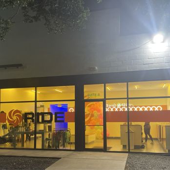RIDE Indoor Cycling - Front Entrance / Outside (5:30 AM Class) - Gyms Near Me - Houston, Texas RIDE Indoor Cycling - Front Entrance / Outside (5:30 AM Class) - Gyms Near Me - Houston, Texas