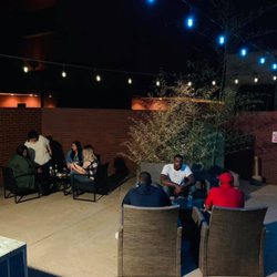 Prohibition - Spacious outdoor patio.
