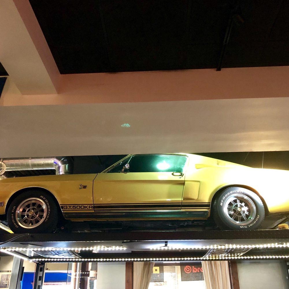 Garage Grill - Wondering if folla can drive this car out :p - New American Near Me - Draper, Utah