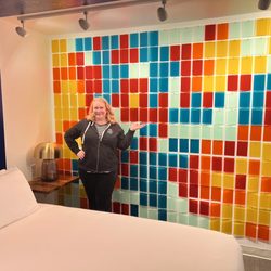 Skyfall Guestrooms - Art wall